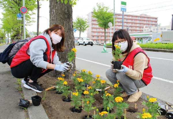 植栽（環境美化）イベントへの参加1